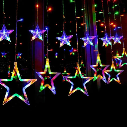 StarGlow Curtain Fairy Lights