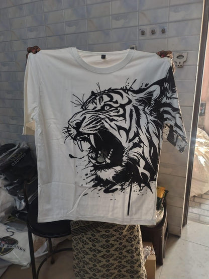 Men's Waffle Knit Crew-Neck T-Shirt (Pack of 1)