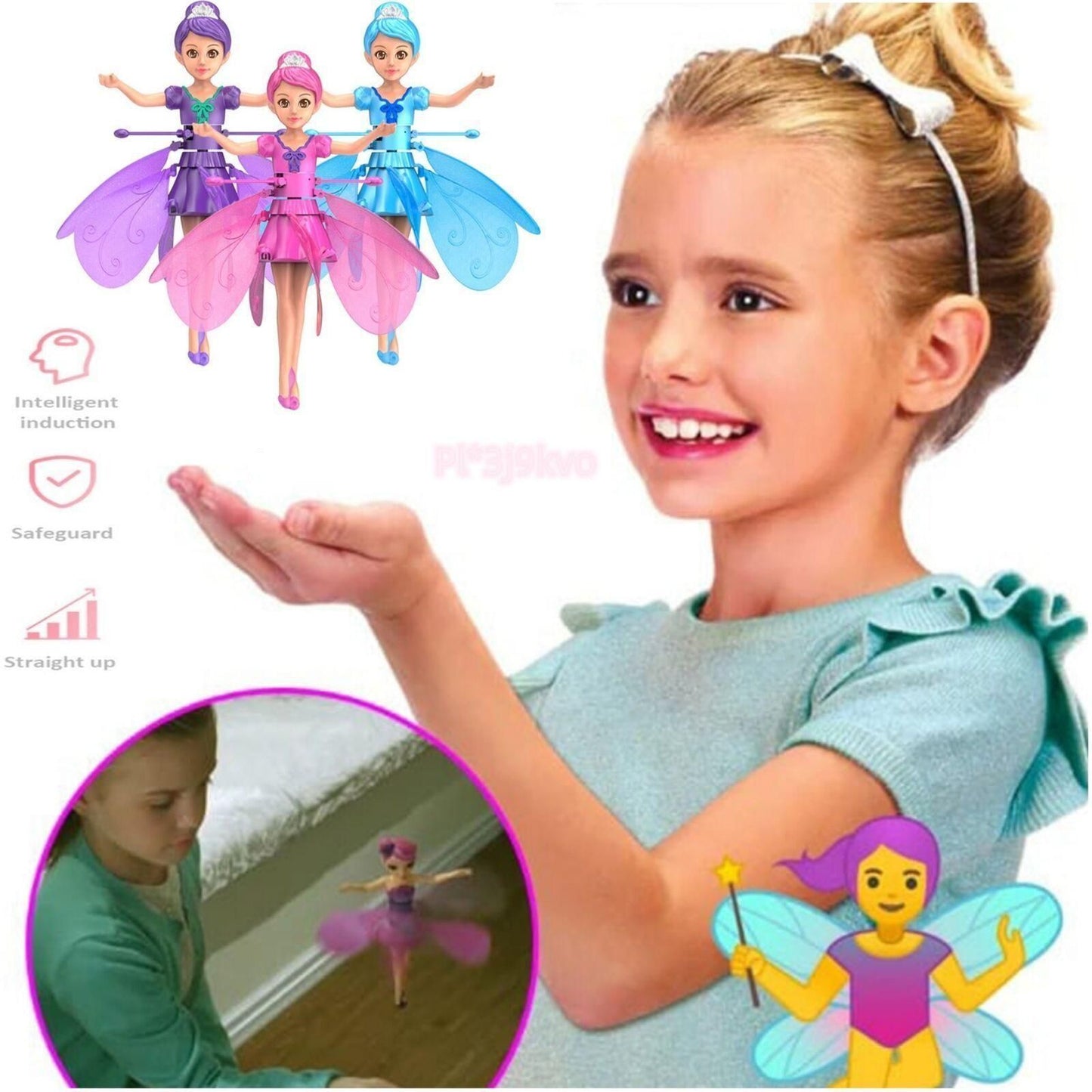 🧚‍♀️ SkyTwirl Flying Magic Fairy Doll